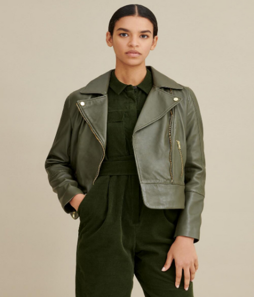 Leather Moto Jacket