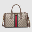 Gucci Ophidia Medium Top Handle Bag GG Supreme Canvas
