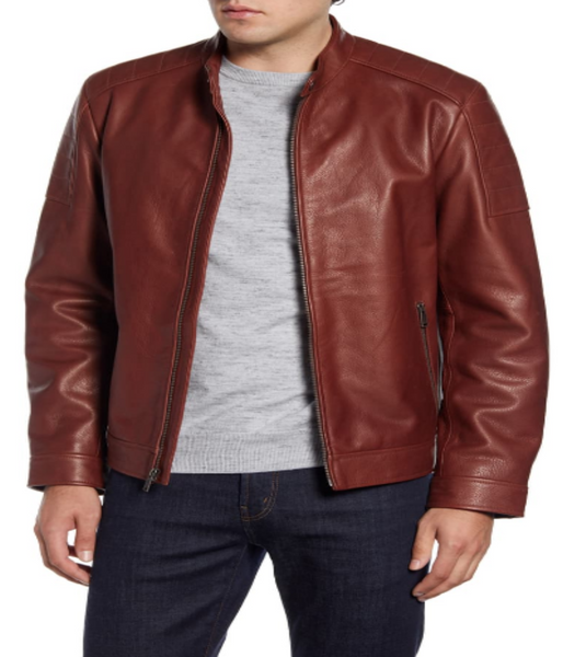 Leather Moto Jacket