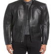Lambskin Leather Bomber Jacket