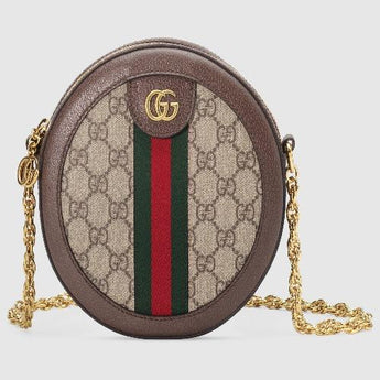 Gucci Ophidia Mini GG Round Shoulder Bag