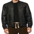 Lambskin Leather Bomber Jacket