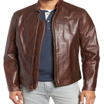 Cowhide Leather Jacket