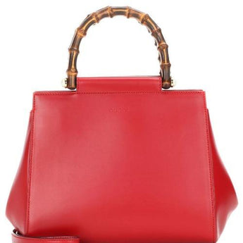 Gucci Nymphaea Small Top Handle Bag Red