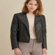 Alexis Quilted Leather Moto Jacket