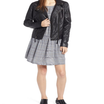 Leather Moto Jacket