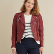 Madeline Asymmetrical Leather Jacket