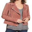 Suede Moto Jacket
