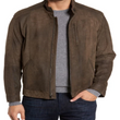 Suede Moto Jacket