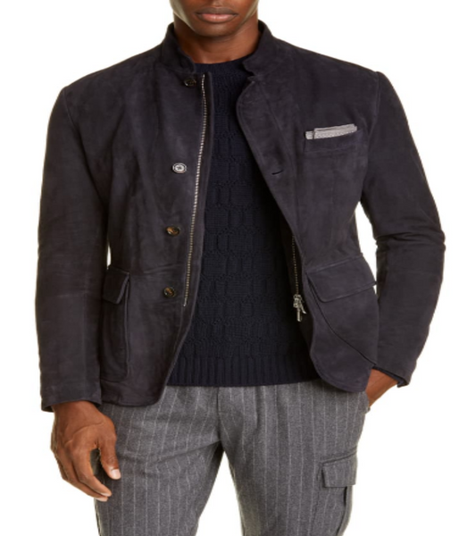 Suede Leather Jacket