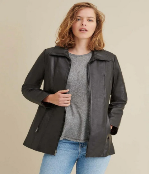 Leather Scuba Jacket