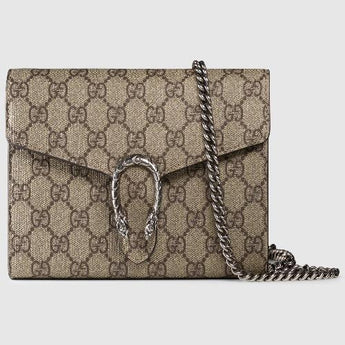 Gucci Dionysus GG Supreme Chain Wallet