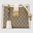Gucci Padlock Small Shoulder Bag White