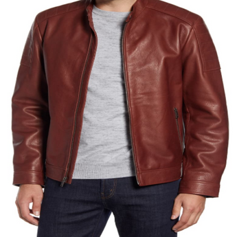 Leather Moto Jacket