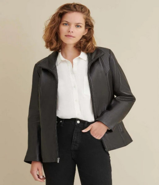 Natalie Thinsulate Leather Jacket