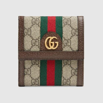 Gucci Ophidia GG French Flap Wallet