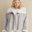 Plus Size Leather Jacket