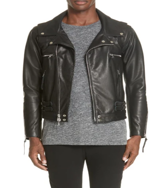 Riders Slim Fit Leather Jacket