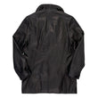 Leather Pea Coat