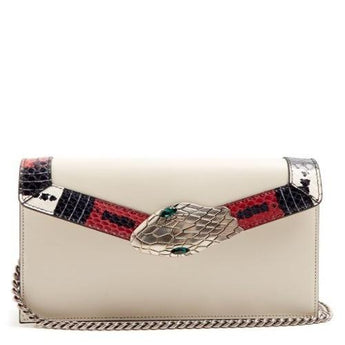 Gucci Lilith Leather Shoulder Bag White