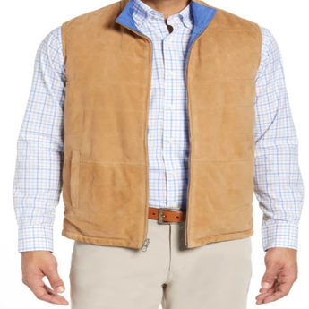 Reversible Suede Vest