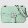 Gucci GG Marmont Small Shoulder Bag Pastel Green