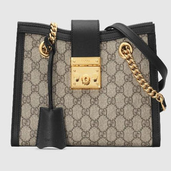Gucci Padlock Small Shoulder Bag Black