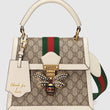 Gucci Queen Margaret GG Small Top Handle Bag White