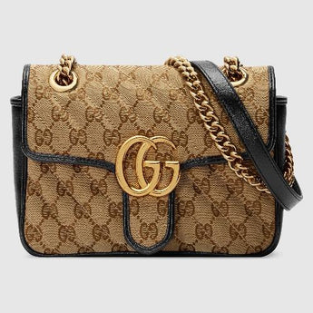 Gucci GG Marmont Mini Bag Original GG Canvas