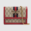 Gucci Queen Margaret GG Mini Bag Brown