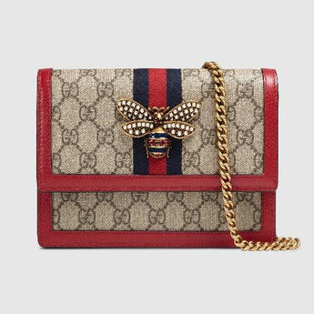 Gucci Queen Margaret GG Mini Bag Brown