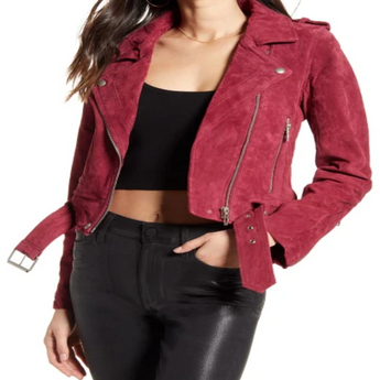 Morning Suede Moto Jacket