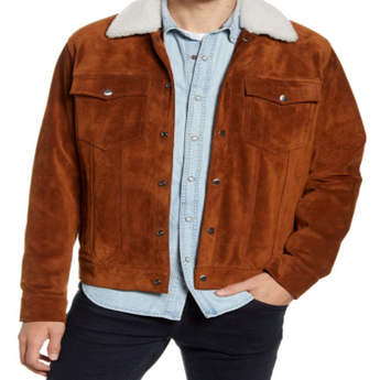 Trucker Leather Jacket