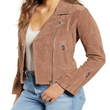 Next Level Suede Leather Moto Jacket
