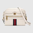 Gucci Ophidia Leather Mini Bag White