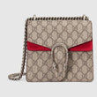 Gucci Dionysus GG Supreme Mini Bag Beige Red