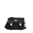 Prada Nylon Cross-Body Bag Buckles Black