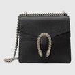 Gucci Dionysus Leather Mini Bag Black