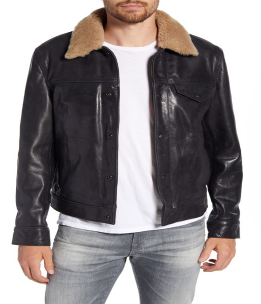 Leather Trucker Jacket