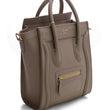 Celine Nano Luggage Tote Tan