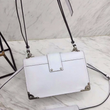 Prada Cahier Calf Leather Bag White