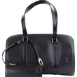 LV Soufflot Bag Black Epi Leather Noir