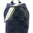 LV Apollo Backpack Damier Cobalt Canvas Yellow