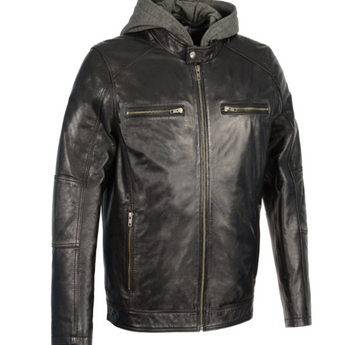 Leather Moto Jacket