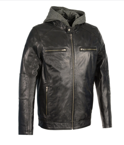 Leather Moto Jacket