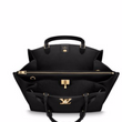 LV Lockmeto Handbag Luxury Leather Noir