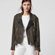 Luna Leo Leather Biker Jacket