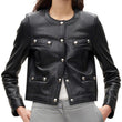 CAROUSSELE LEATHER JACKET