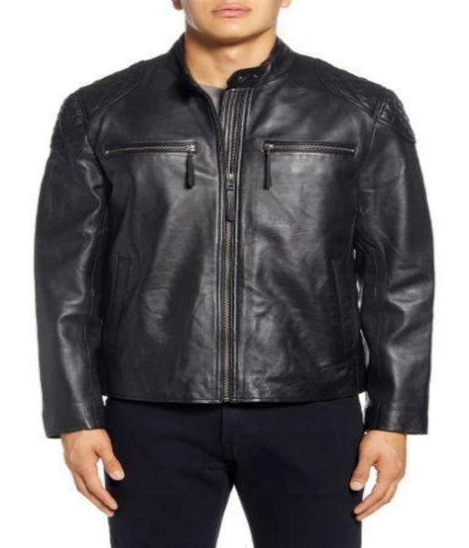 Leather Moto Jacket