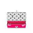 LV Cherrywood Chain Wallet Patent Leather Monogram Berlingot Pink